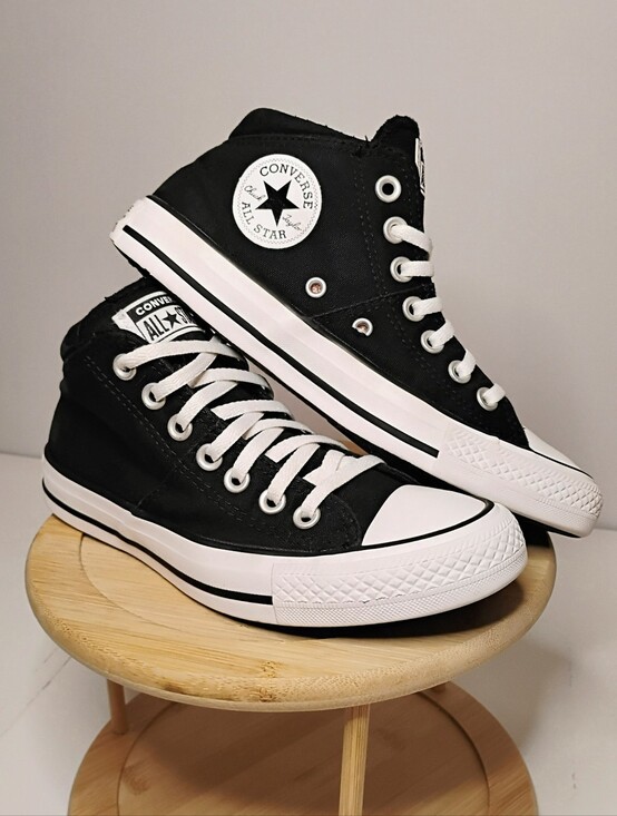 Converse Shoes - Converse Women's Chuck Taylor All Star  Black Mid-High Shoes